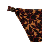 Delphine Bottom Noir Hibiscus