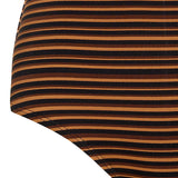 Fior Bottom Mocha Stripe