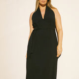 Bettina Midi Dress Black
